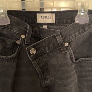 AGOLDE criss cross jeans!